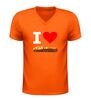 foto 3 V-hals t-shirt l love frikandel speciaal grappig snack shirt