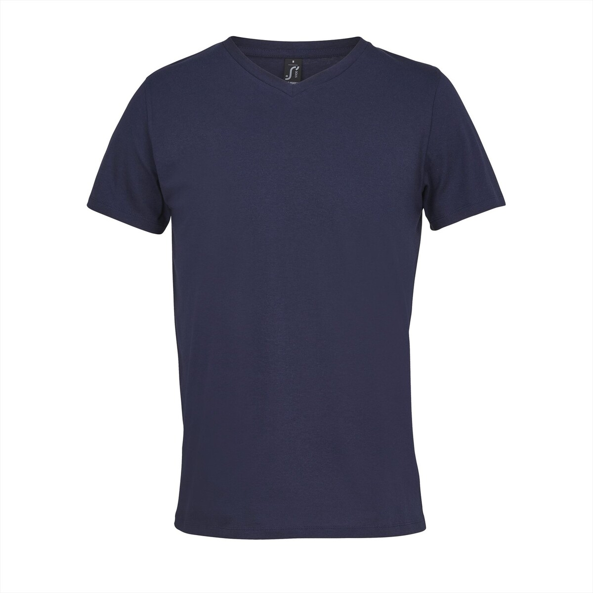 V-hals T-shirt Unisex Sol's Regent donkerblauw