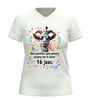 foto 12 V hals verjaardag shirt 16 jaar geen gemekker geen gemaar met grappige geit print