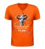 foto 3 V hals verjaardag shirt 16 jaar geen gemekker geen gemaar met grappige geit print