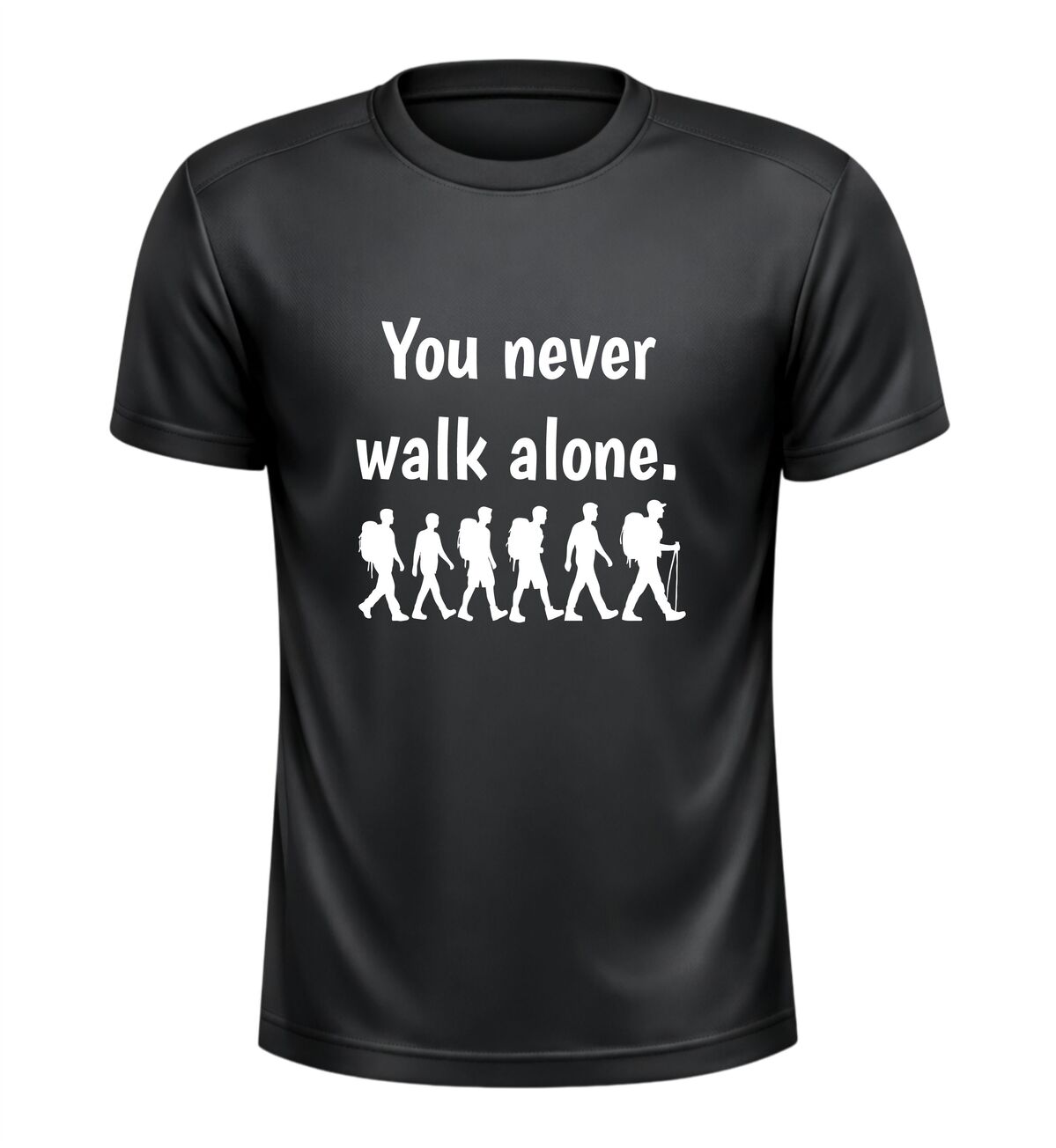 Wandelshirt vierdaagse you never walk alone