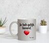 foto 2 Zilver glitter mok je hebt gelijk lieverd bjna altijd liefdevolle koffiemok met hartje