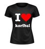 foto 10 I love korfbal t-shirt sport shirt voor korfbal liefhebber
