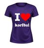 foto 12 I love korfbal t-shirt sport shirt voor korfbal liefhebber