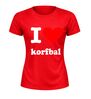 foto 13 I love korfbal t-shirt sport shirt voor korfbal liefhebber