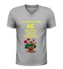 foto 5 Ik ben 65 en zit nog lang niet achter de geraniums t-shirt v hals grappig 65 jaar cadeau
