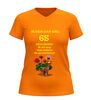 foto 9 Ik ben 65 en zit nog lang niet achter de geraniums t-shirt v hals grappig 65 jaar cadeau