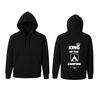 King of the camping hoodie met print perfect cadeau voor kampeer fans