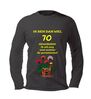 Longsleeve 70 jaar ik zit nog lang niet achter de geraniums shirt