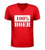 foto 4 V hals t-shirt 100% boer trots en stoer boeren shirt