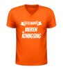 foto 3 Koningsdag shirt heren v-hals oranje echte mannen vieren koningsdag Nederlands feest t-shirt