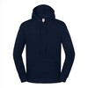 lichtgewicht hoodie diep Marine blauw Fruit of the Loom Iconic 250 Hooded