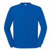 Sweater Fruit of the Loom Iconic royal blauw