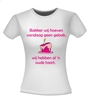 foto 2 Bakker wij hoeven vandaag geen gebak wij hebben al n oude taart t-shirt