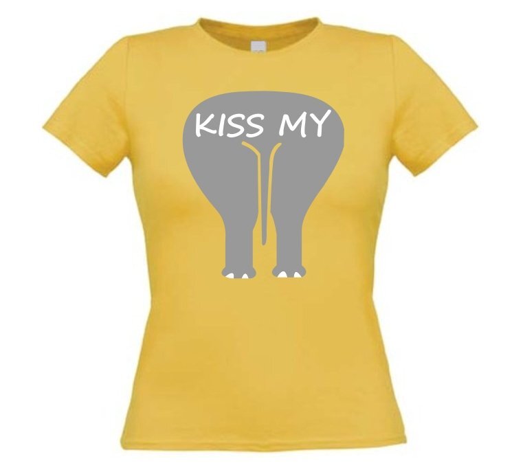 Kiss my ass t-shirt