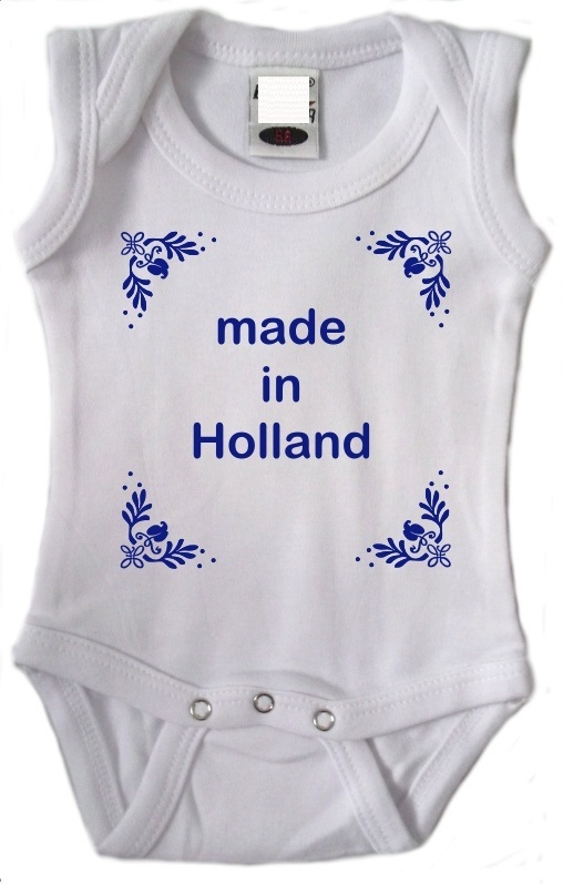 Made in holland romper delfsblauw