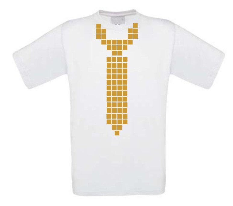 Stropdas pixel t-shirt