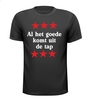al het goede komt uit de tap T-shirt