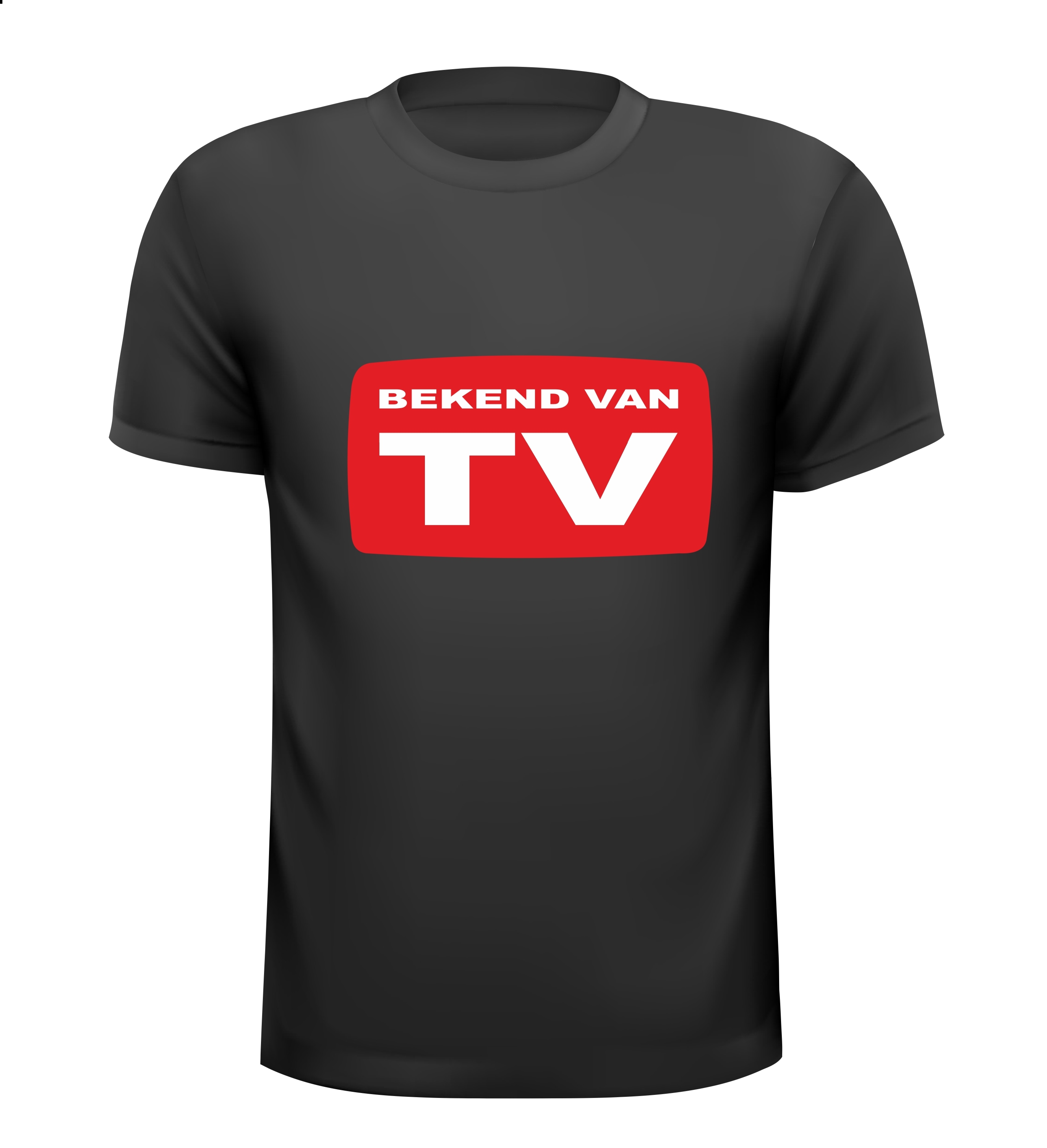 bekend van tv t-shirt