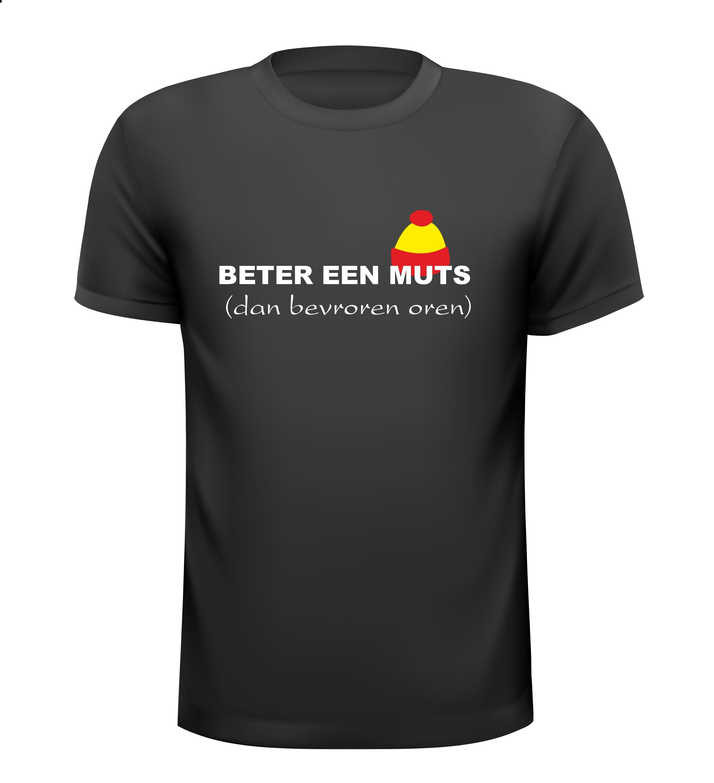 beter een muts dan bevroren oren T-shirt