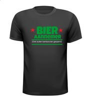 Bier aannemer ook buiten kantoor uren geopend t-shirt Bier aannemer ook buiten kantoor uren geopend t-shirt