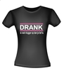 foto 2 drank is vlugger op dan je lief is T-shirt