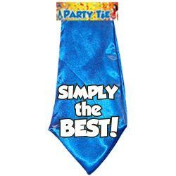 Fun stropdas Simply the best! aanbieding