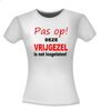 foto 12 Fun T-shirt funny shirt  Pas op deze vrijgezel is net Losgelaten