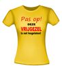 foto 14 Fun T-shirt funny shirt  Pas op deze vrijgezel is net Losgelaten