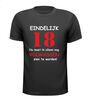 foto 1 Fun T-shirt funny shirt Eindelijk 18 nu moet ik alleen nog volwassen zien te worden