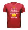foto 7 Fun T-shirt funny shirt Indien ik niet meer aanspreekbaar ben dan hier bier bijvullen