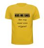 foto 15 Fun T-shirt funny shirt Kus me snel ben nog even vrijgezel T-shirt