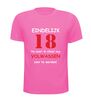 foto 11 Grappig 18 jaar verjaardag t-shirt eindelijk 18 jaar nu moet ik nog volwassen worden