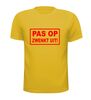 foto 15 Grappig shirt pas op zwenkt uit humor tekst t-shirt