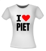foto 4 I love piet t-shirt