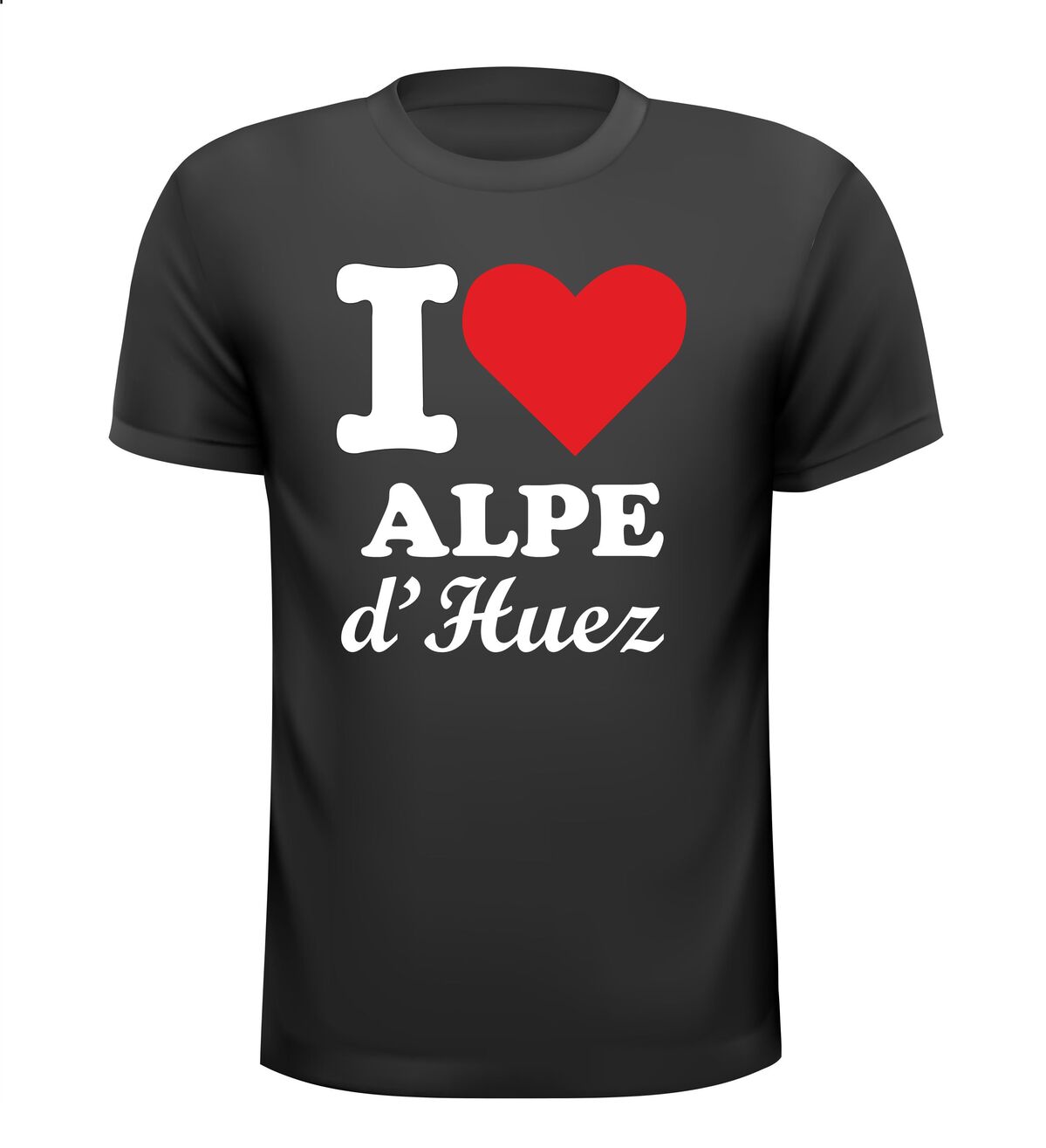 i love alpe dhuez t-shirt