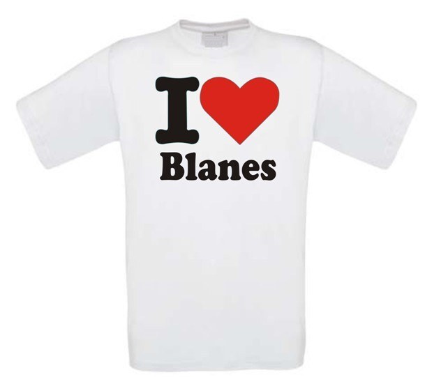 i love blanes t-shirt