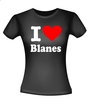 foto 2 i love blanes t-shirt