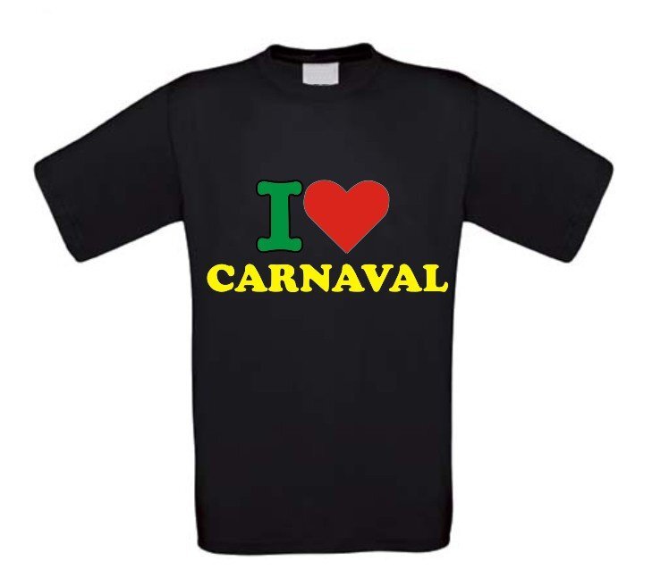 i love carnaval t-shirt 