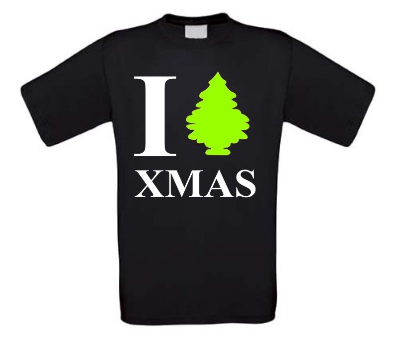 i love kerst t-shirt