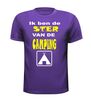 foto 3 ik ben de ster van de camping t-shirt