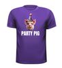 foto 3 party pig t-shirt feestvarken