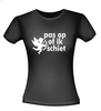 foto 2 pas op of ik schiet t-shirt