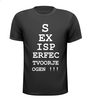 foto 1 sex is perfect voor je ogen shirt