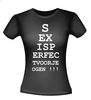 foto 2 sex is perfect voor je ogen shirt