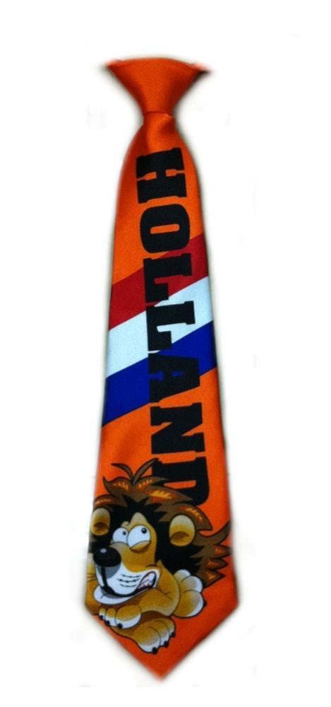 stropdas holland oranje vlag met leeuw