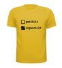 foto 15 T-Shirt geschikt ongeschikt met ongeschikt aangevinkt