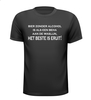 t-shirt bier zonder alcohol is als een beha aan de waslijn, het beste is eruit!