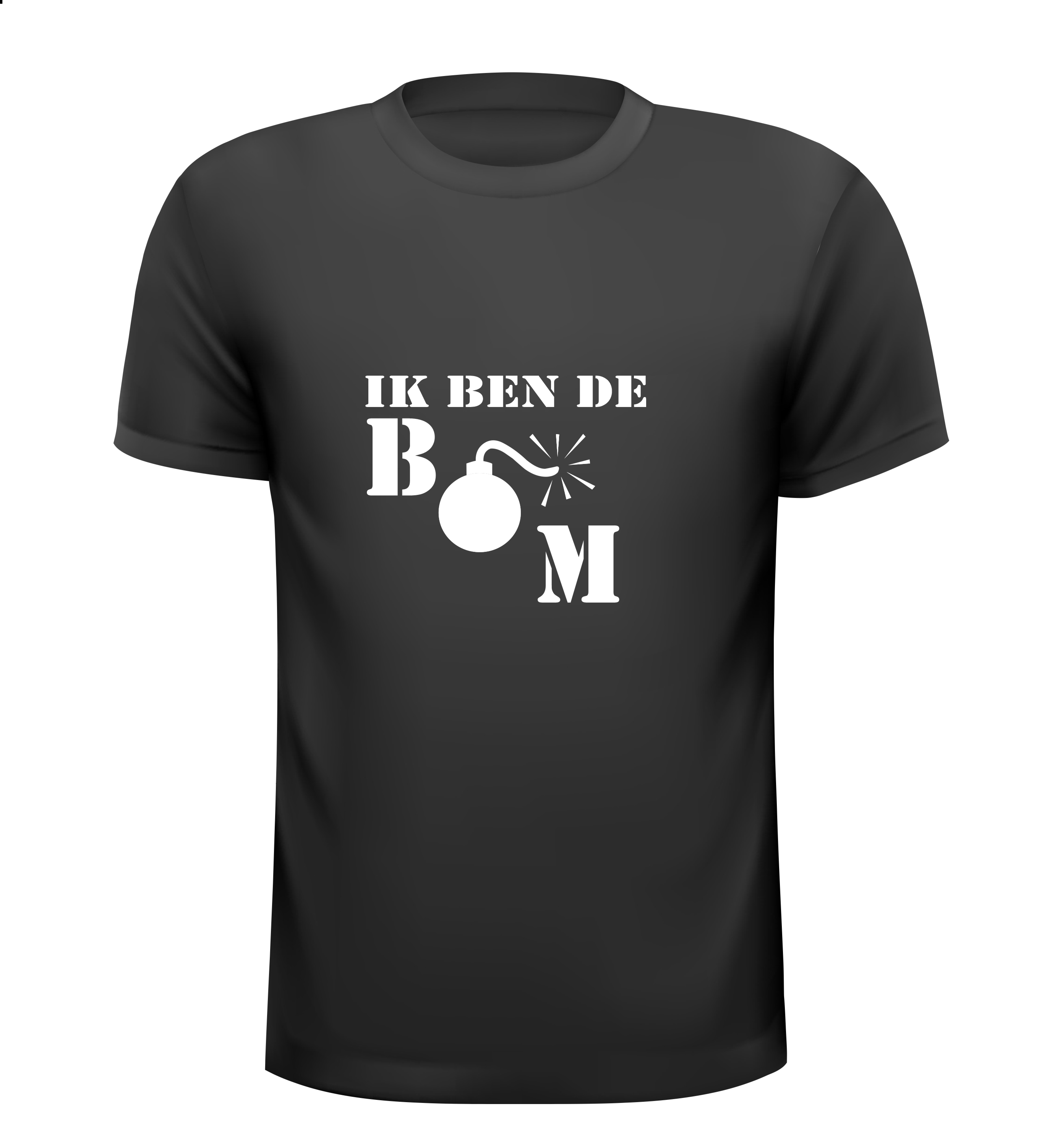 t-shirt ik ben de bom