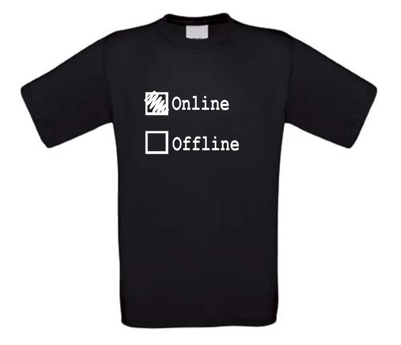 t-shirt van de slogan van de landmacht online offline